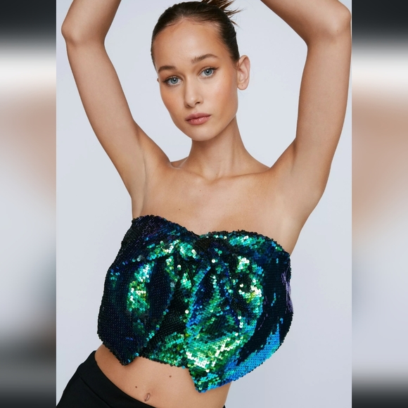 Nasty Gal Tops - (NWT) Nasty Gal sequin top